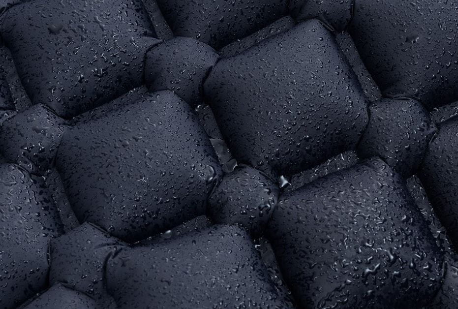 Slaapmat - thermomat - 190x60x5cm - ingebouwde pomp - blauw