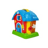 Boerderij speelgoed - 18x13x18 cm - rood, blauw, groen