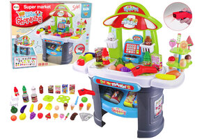 Winkeltje speelgoed - supermarkt - scanner - 66x25x68 cm