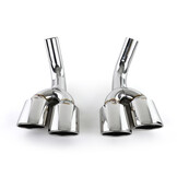 Uitlaatpijpen geschikt voor Mercedes G-Klasse W463 G500 G55 1998-2015 - RVS - Ø 62 mm