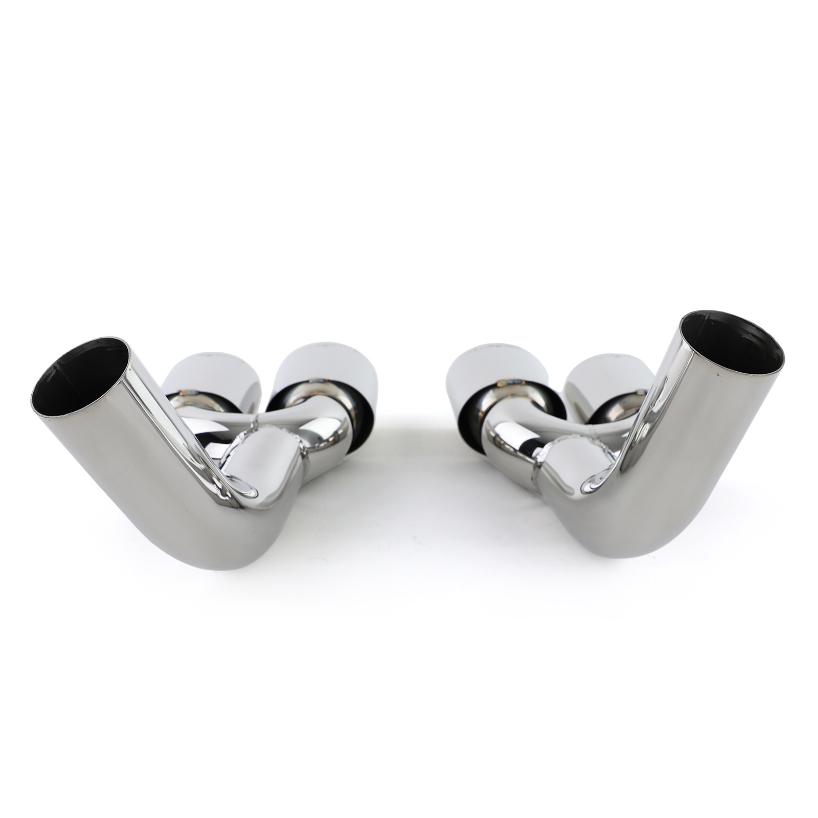 Uitlaatpijpen geschikt voor Mercedes G-Klasse W463 G500 G55 1998-2015 - RVS - Ø 62 mm