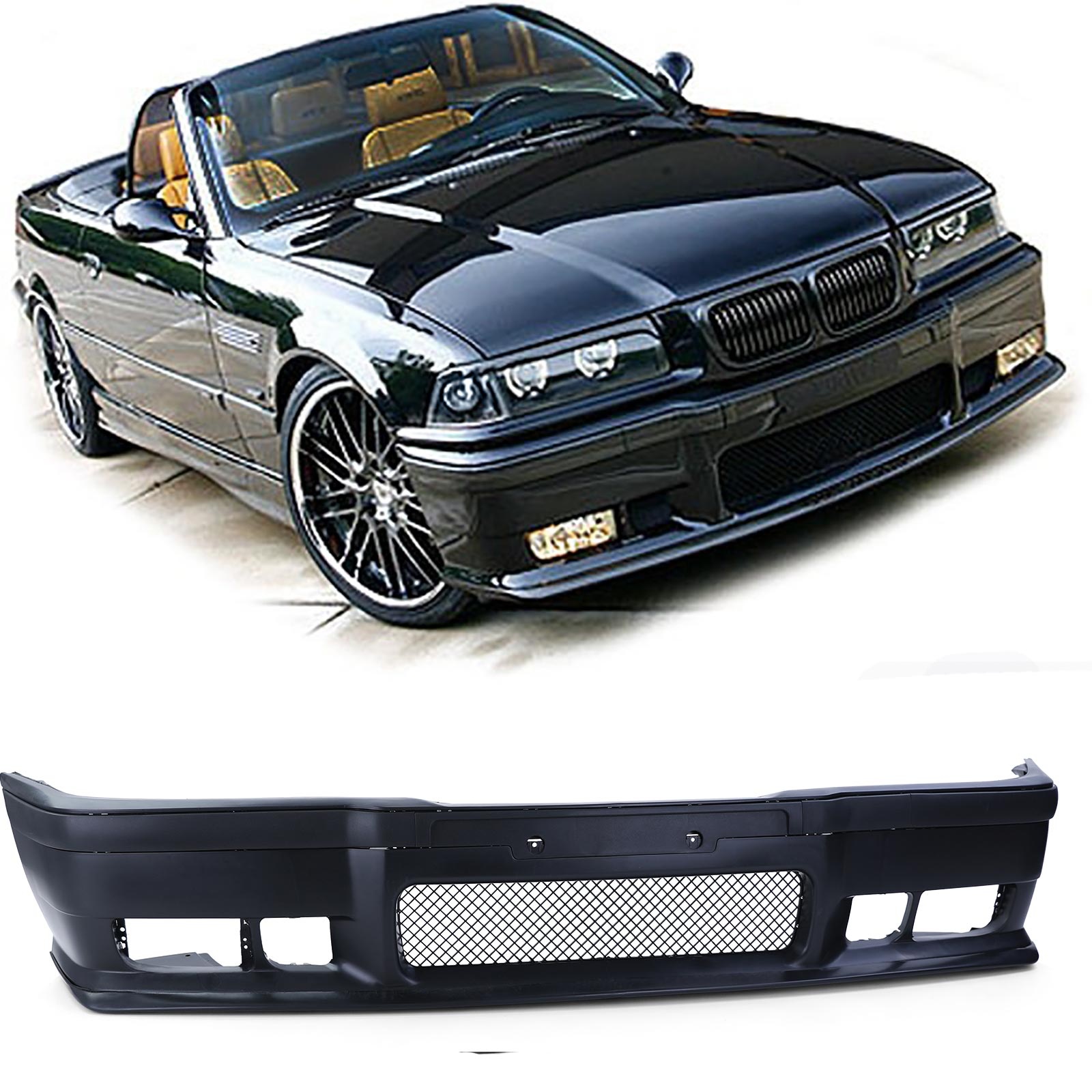 Voorbumper - voor BMW 3 serie-E36 / Sedan / Coupé / Cabrio / Compact /m M3 1990-1999
