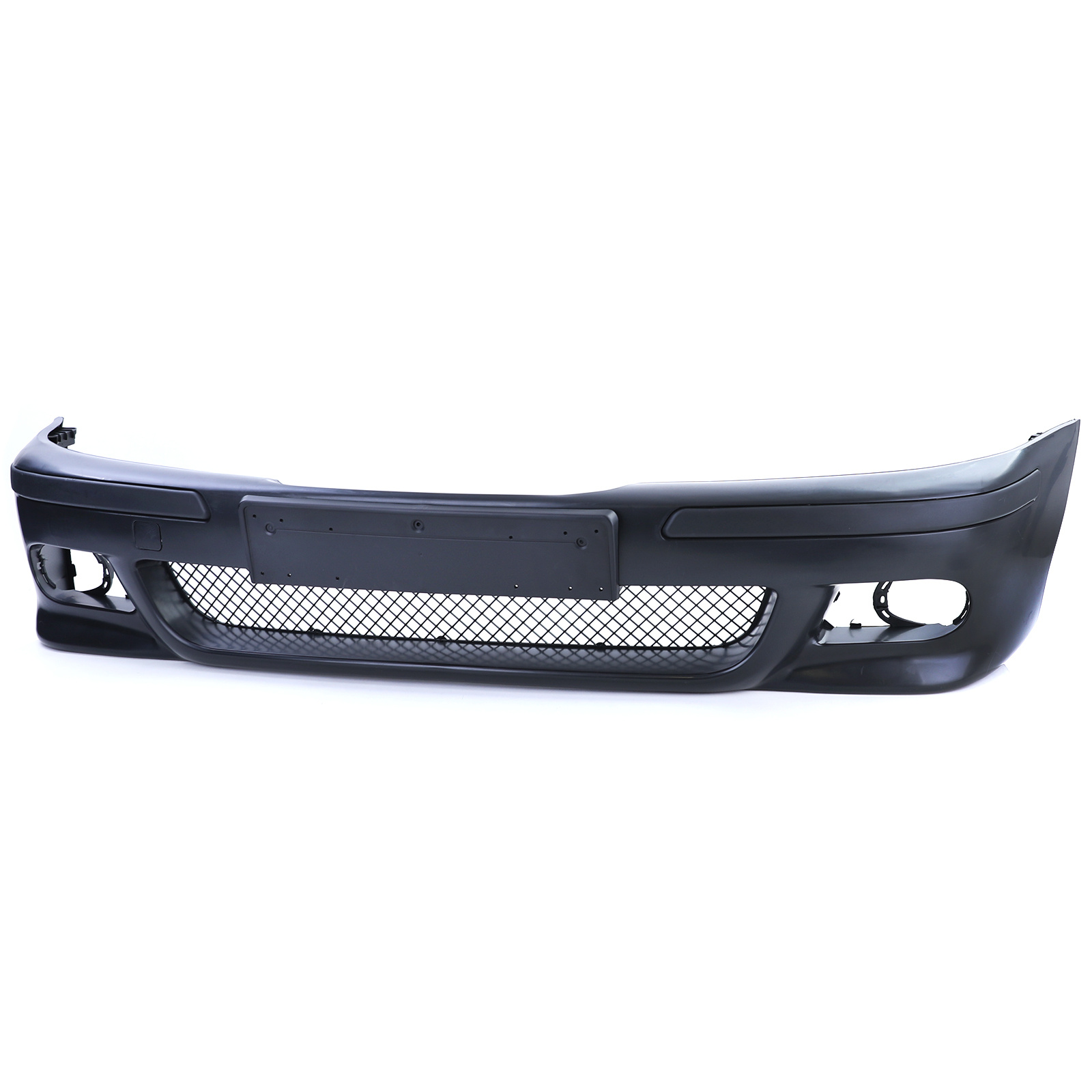 Voorbumper geschikt voor BMW 5 serie-E39 / Sedan / Touring 1995-2003 - met grille - zwart