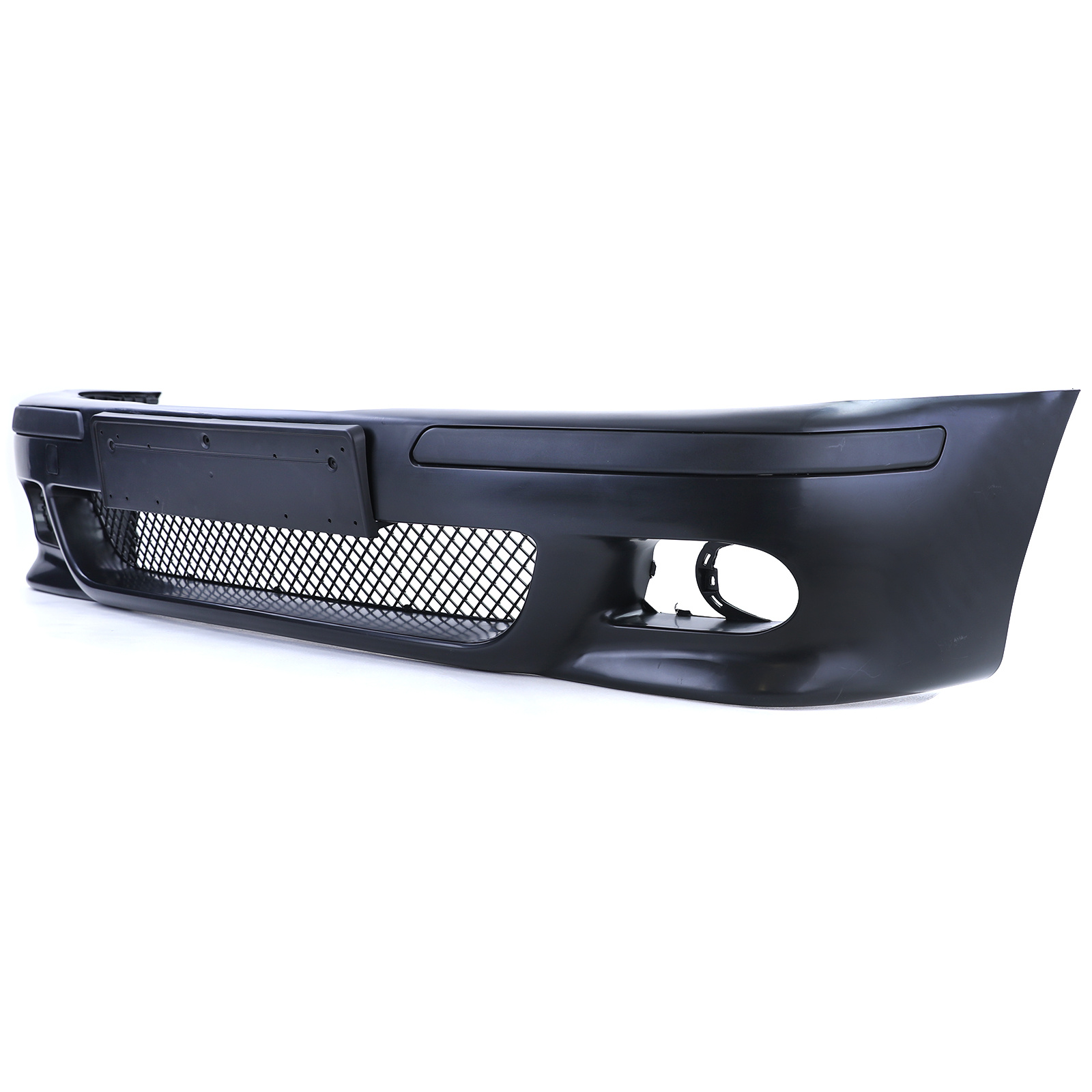 Voorbumper geschikt voor BMW 5 serie-E39 / Sedan / Touring 1995-2003 - met grille - zwart