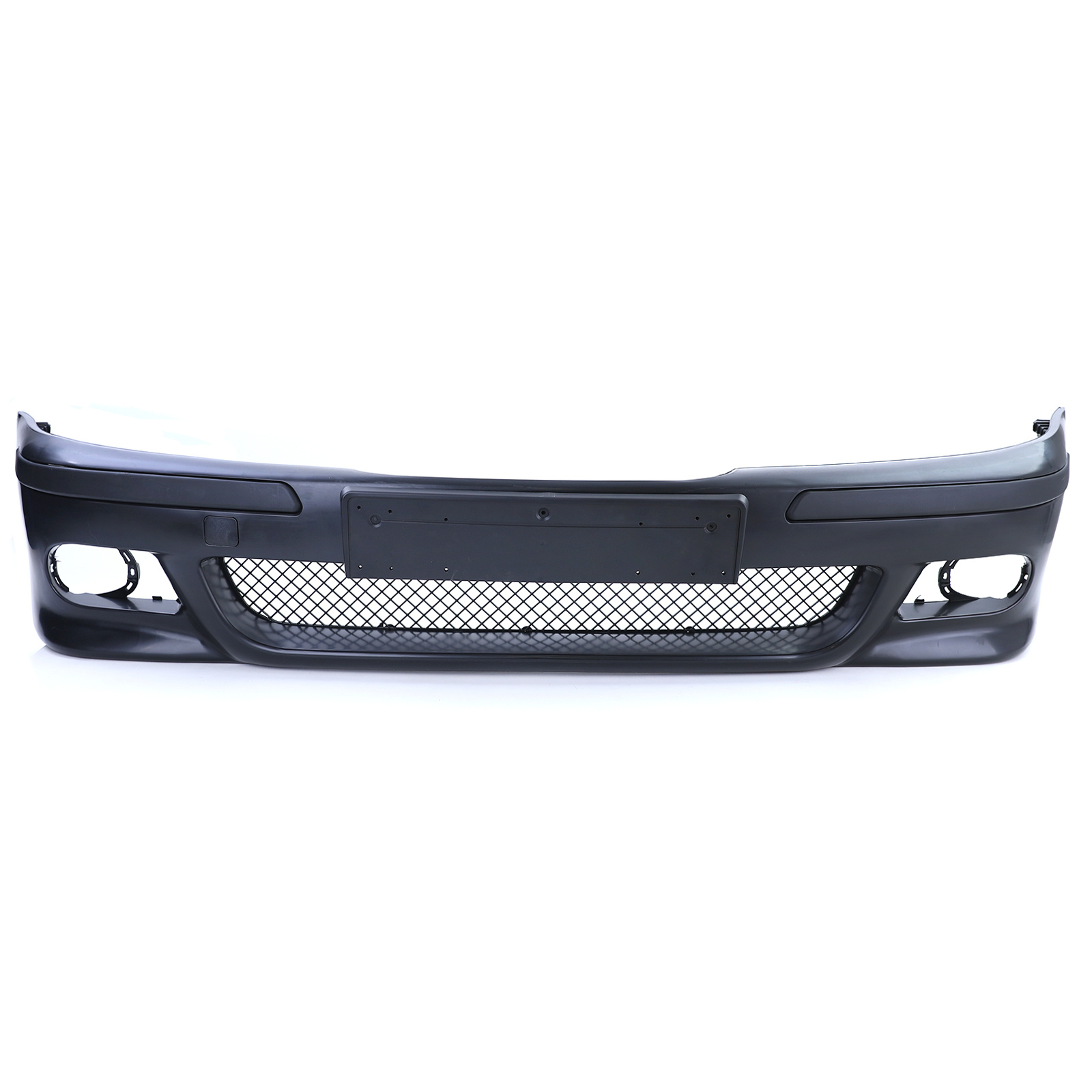 Voorbumper geschikt voor BMW 5 serie-E39 / Sedan / Touring 1995-2003 - met grille - zwart