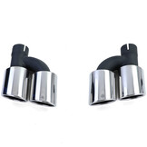 Uitlaatpijpen - voor Audi A5 type-8T 2011 - RVS - sportief optiek