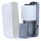 Desinfectiezuil - handdesinfectiemachine - 1000 ml - zwart, wit