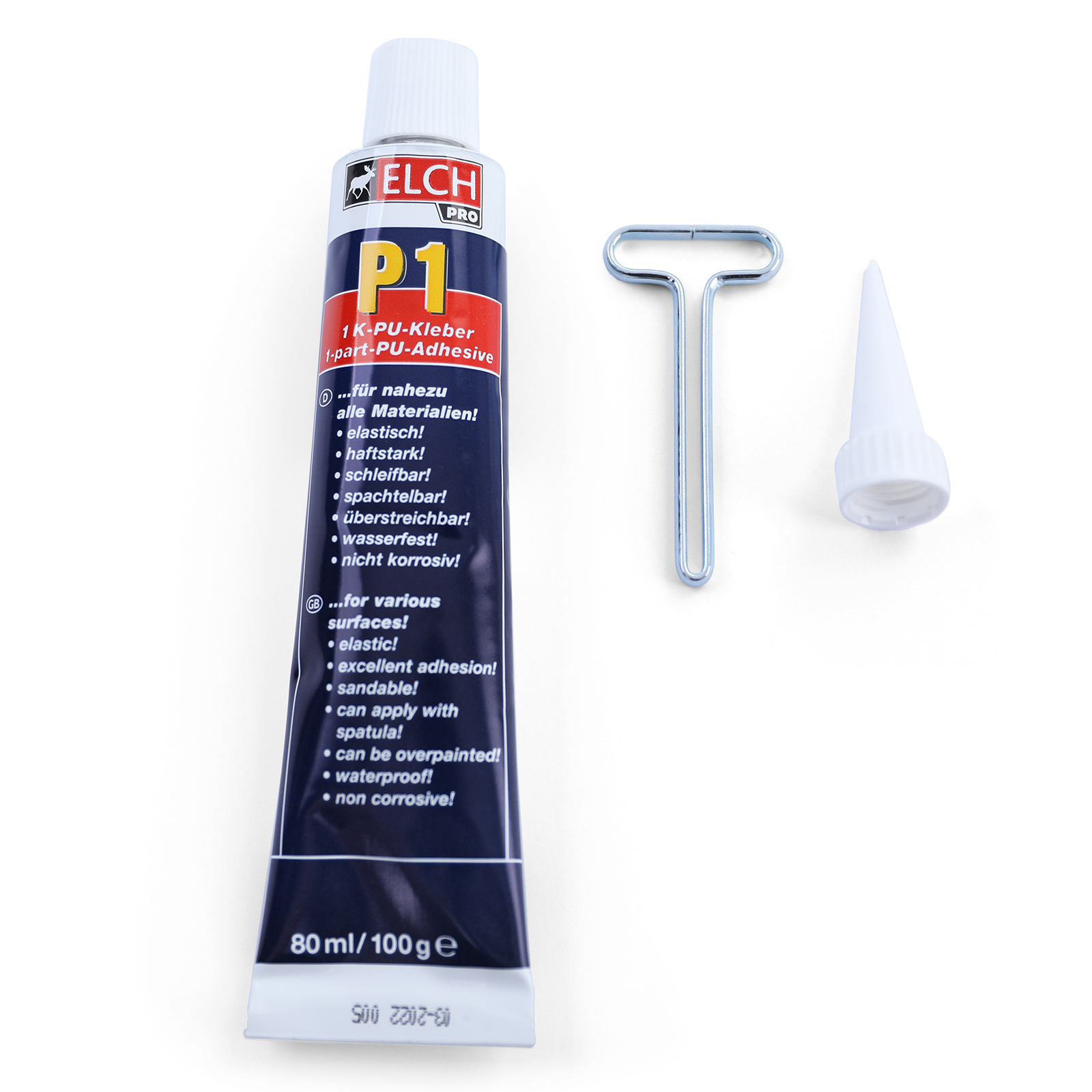 Elch Pro P1 1K-PU lijm - voor afdichting - 5 stuks - 80ml
