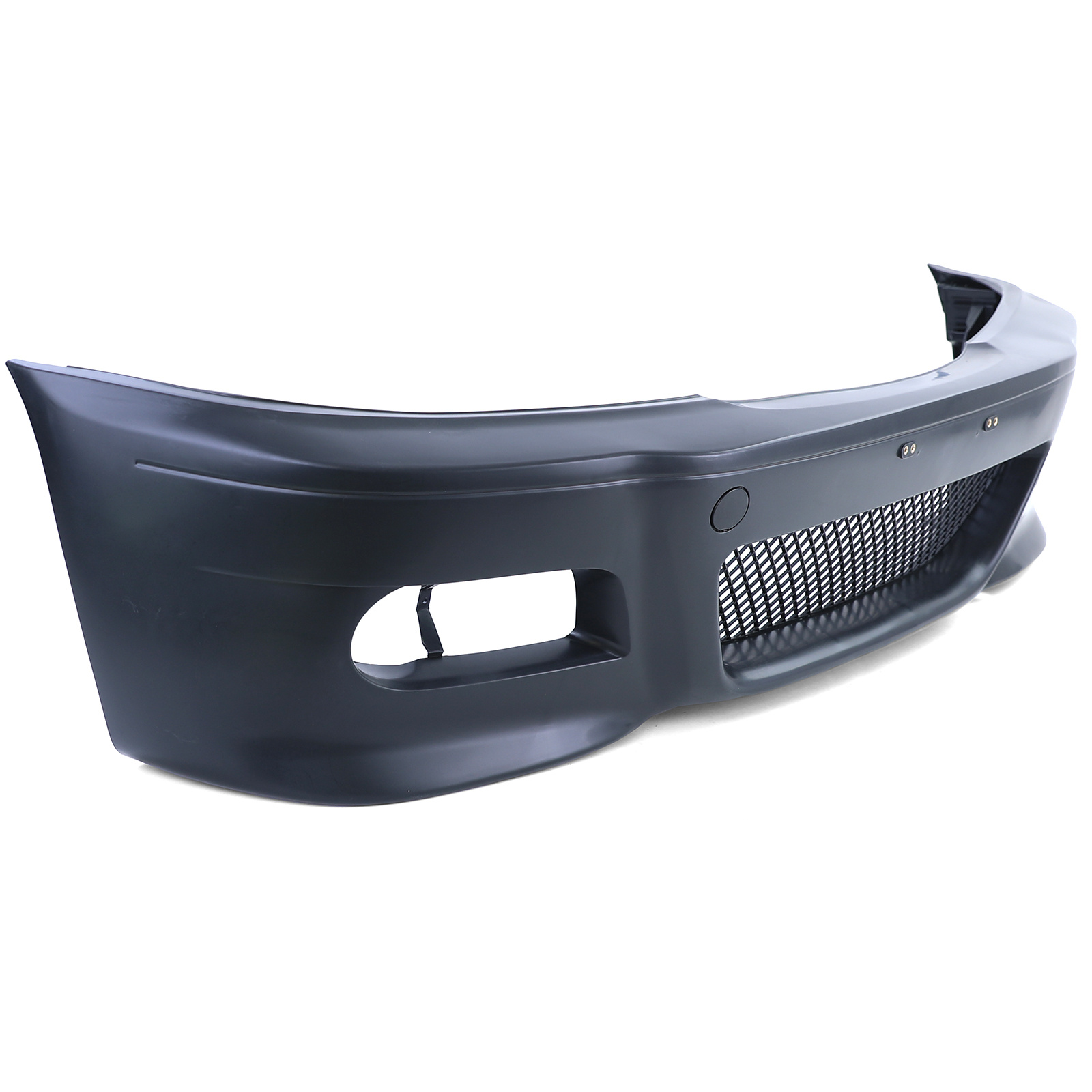 Voorbumper - voor BMW 3 serie-E46 / Sedan / Touring / Coupé / Cabrio 1998-2005 - met grille - zwart