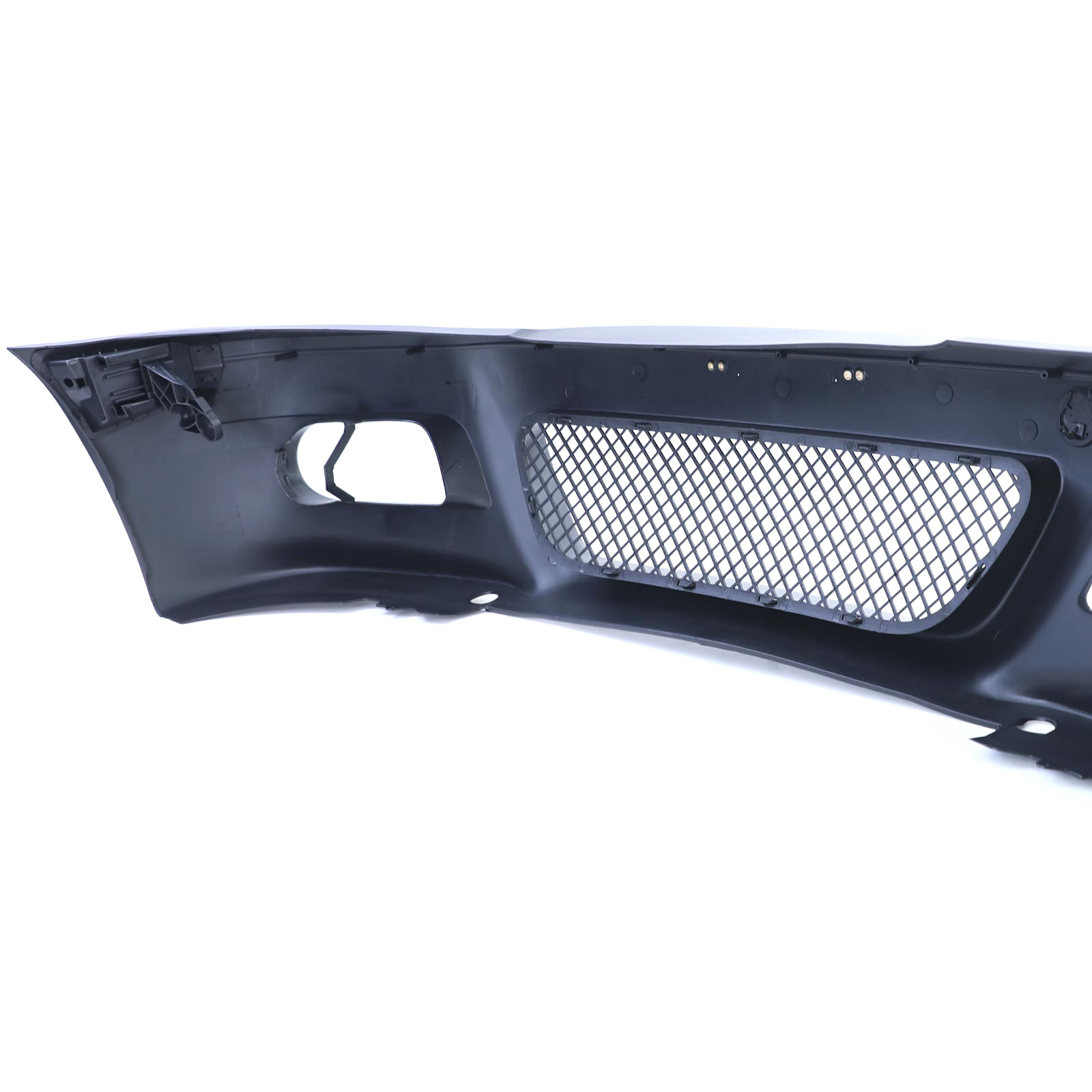 Voorbumper - voor BMW 3 serie-E46 / Sedan / Touring / Coupé / Cabrio 1998-2005 - met grille - zwart