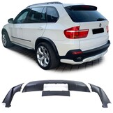 spoiler set - geschikt voor BMW X5 type-E70 2007-2010 - voor- en achterbumper - 3-delig - zwart