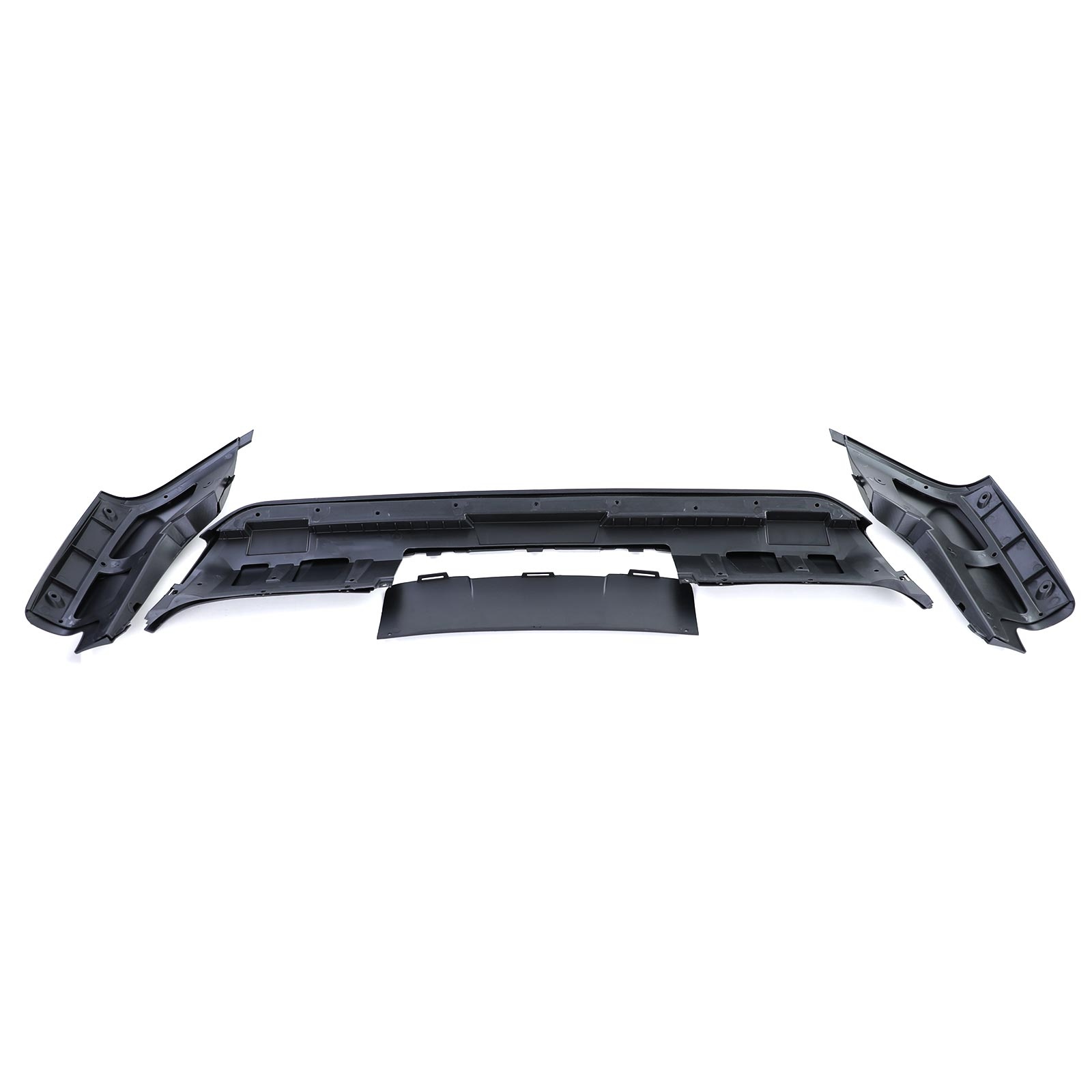 spoiler set - voor BMW X5 type-E70 2007-2010 - voor- en achterbumper - 3-delig - zwart