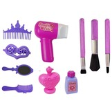 Kaptafel kind - met muziek en lichtjes - 45x30x74 cm - roze wit