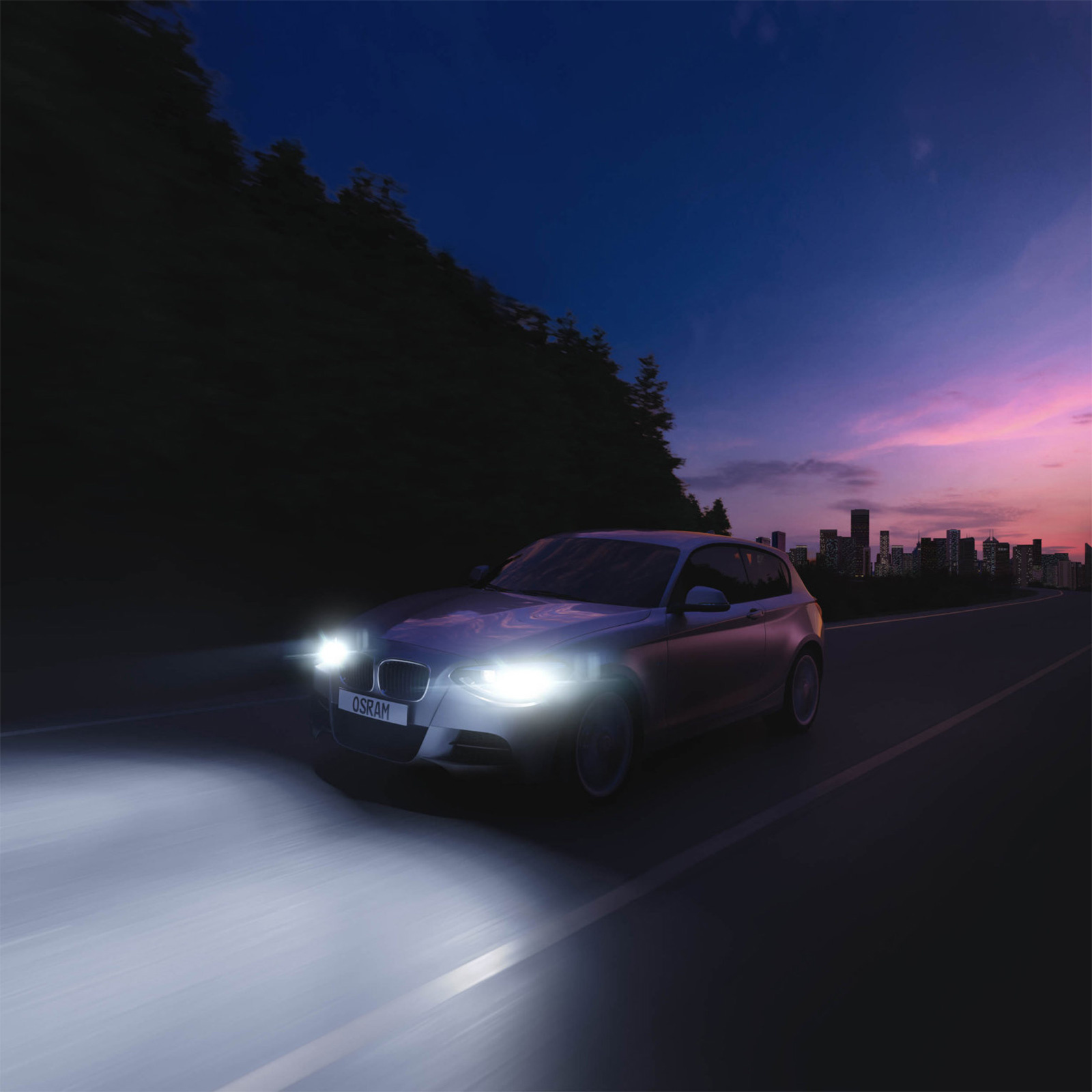 Osram nachtbreker laser h7 - autolamp - 200% helderheid - 150 m