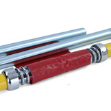 Trekstang - autotrekhaak - 180x27 cm - tot 2000 kg - geel