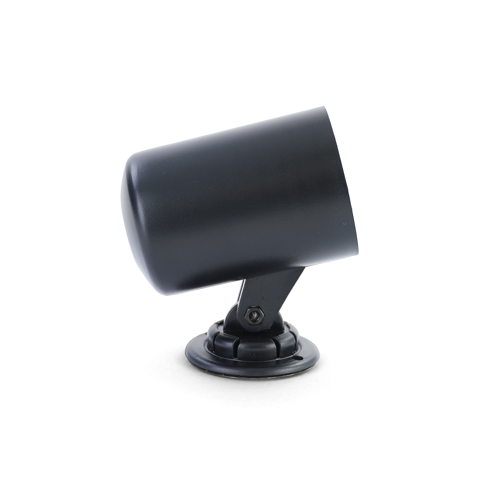 Oliedrukmeter - 84x94mm - retro-look - zwart