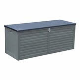 Gardenline - tuinbox - 490 liter - 64,3x146,5x51 cm - grijs