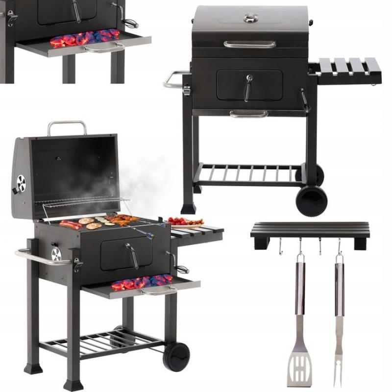 Viking Choice Gardenline BBQ grill thermometer uittrekbare lade