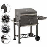 Gardenline - BBQ - grill - thermometer - uittrekbare lade