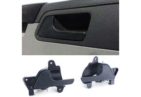 Deurgrepen auto - binnen - voor VW Bus T5 2003-15 - zwart