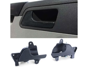 Deurgrepen auto - binnen - geschikt voor VW Bus T5 2003-15 - zwart