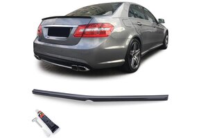 Spoiler - achterspoiler lip - geschikt voor Mercedes E W212 Sedan 2009-16