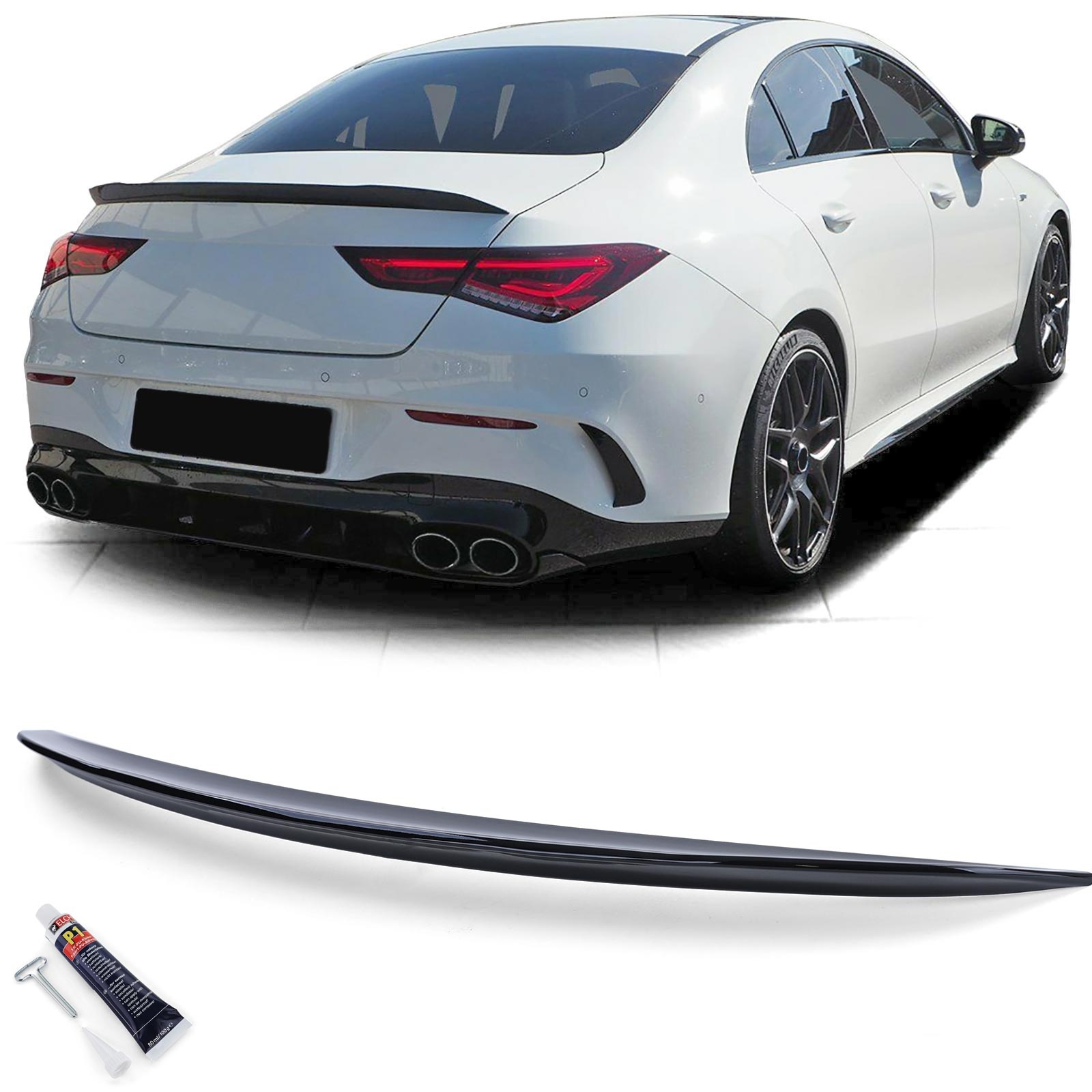 Spoiler - achterspoiler lip - voor Mercedes CLA C118 2019
