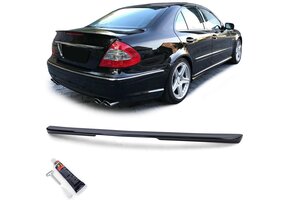 Spoiler - achterspoiler lip - voor Mercedes E W211 Sedan 2003-2008