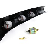 Autometer geschikt voor BMW 3 -12 volt printplaatspanning - 3-delig - 52 mm