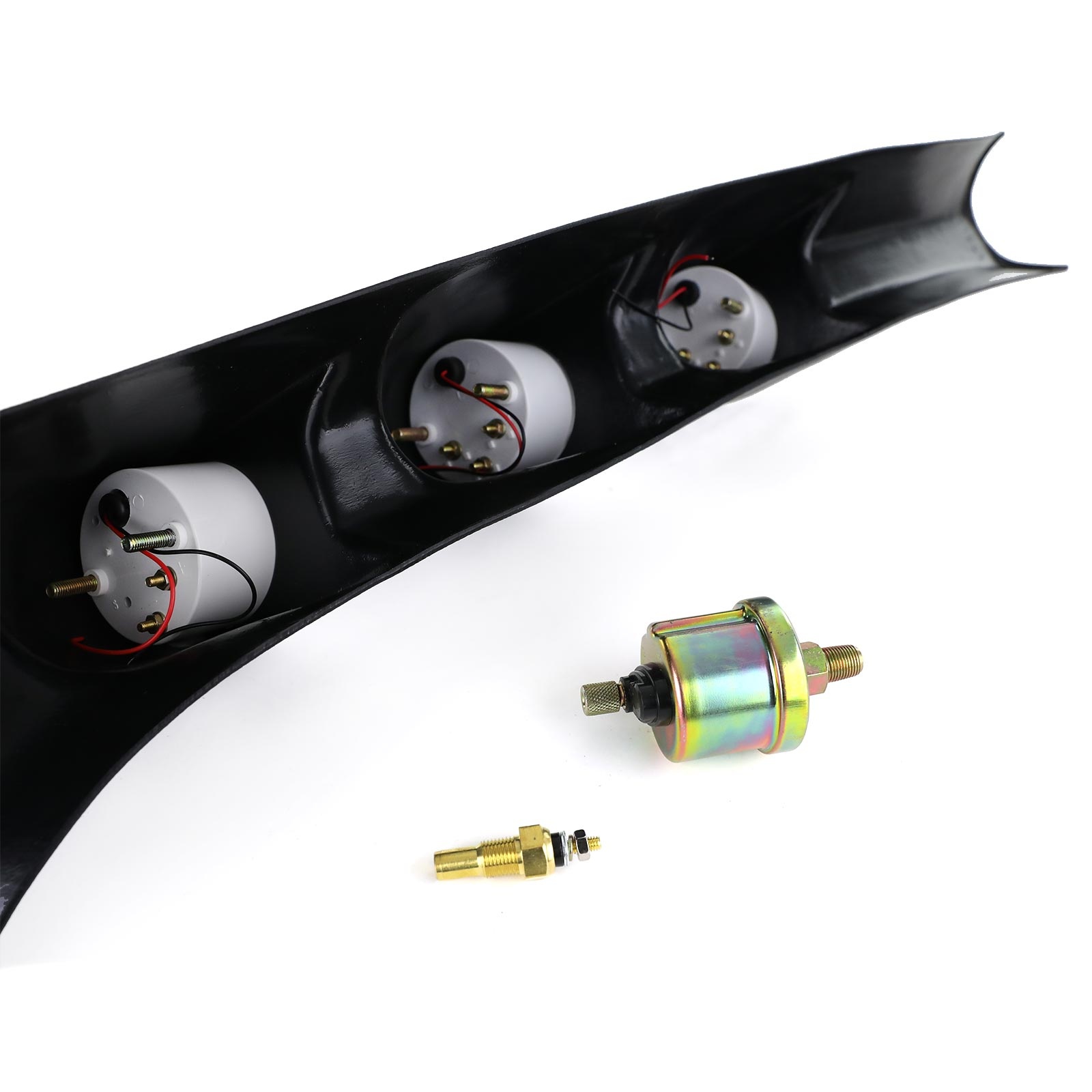 Autometer geschikt voor BMW 3 -12 volt printplaatspanning - 3-delig - 52 mm