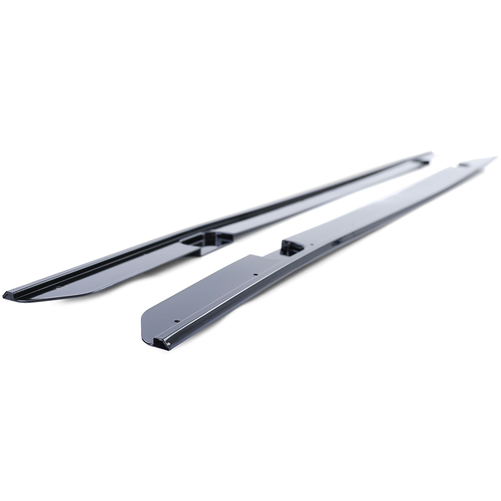 Sideskirts - voor BMW 2-serie F22 F23 Coupé Cabriolet 2013 - glanzend zwart