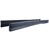 Sideskirts geschikt voor BMW 3 serie-E36 1990-1999 Coupé Sedan Touring Cabrio - zwart