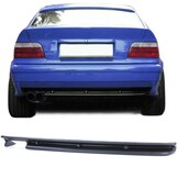 Achterbumper diffuser geschikt voor BMW 3 serie-E36 Sedan Cabrio Touring Sedan 1990-1999 - zwart