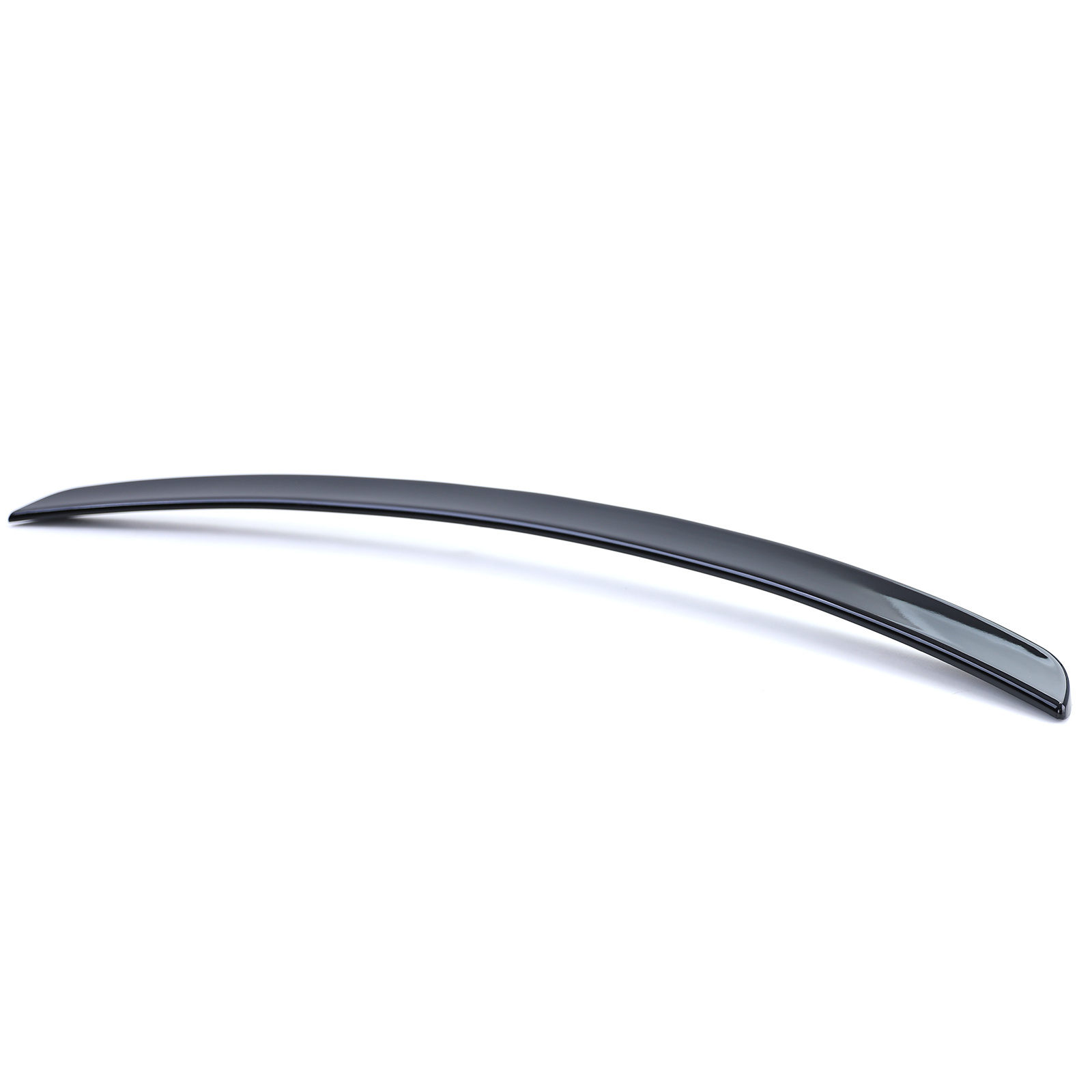 Spoiler - achterspoiler lip - voor Mercedes CLS type-C219 2004-2010 - glanzend zwart
