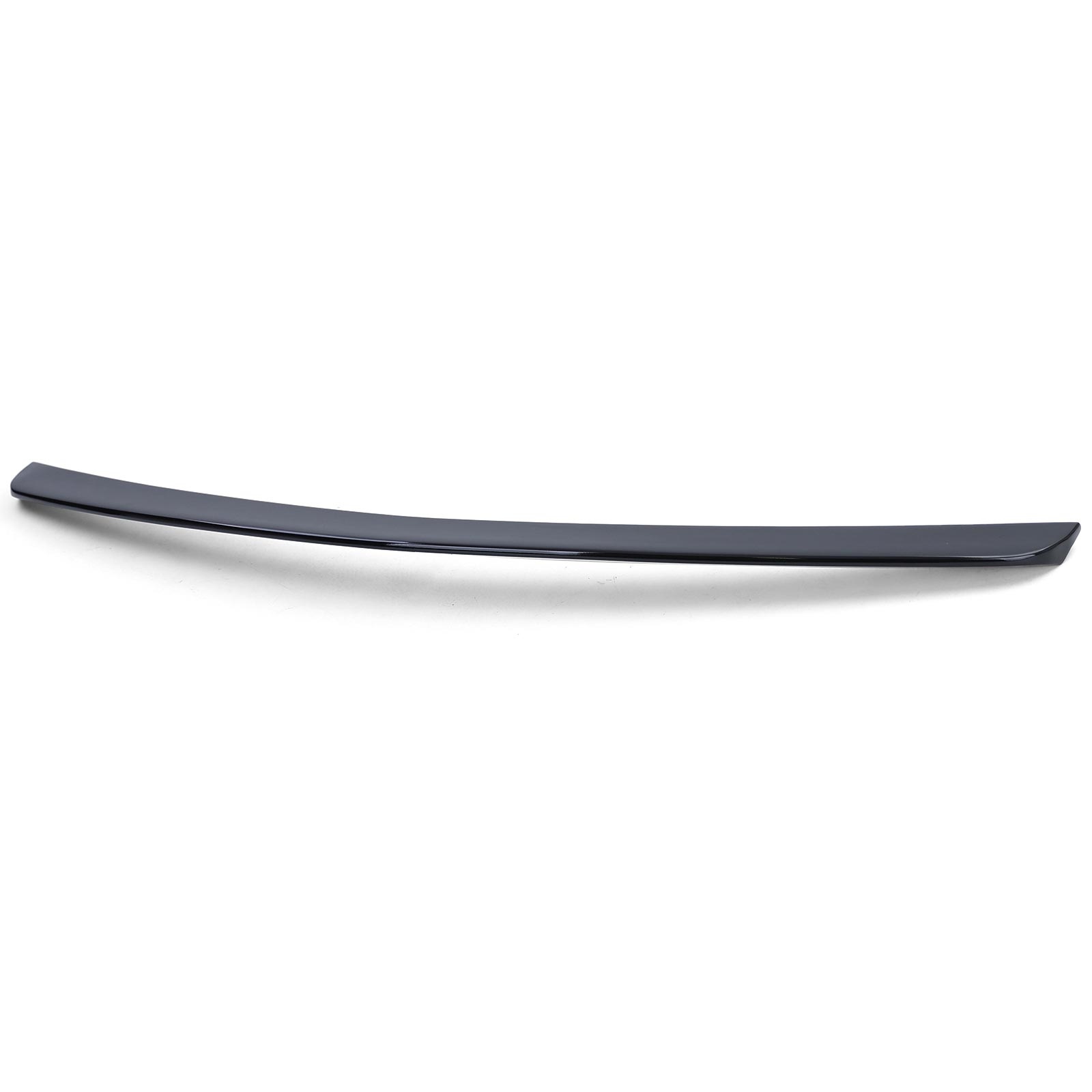 Spoiler - achterspoiler lip - voor Mercedes C Klasse type-W204 2007-2014 - glanzend zwart