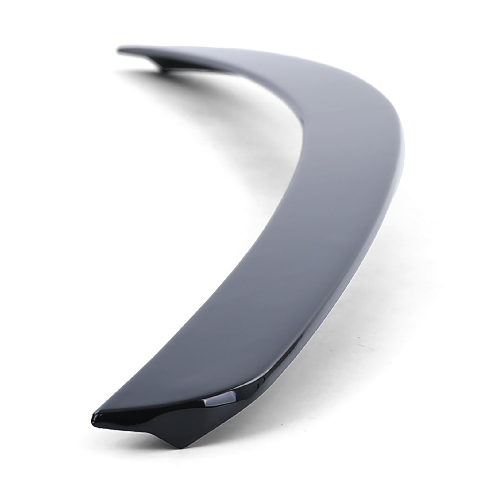 Spoiler - achterspoiler lip - voor Mercedes C Klasse type-W204 2007-2014 - glanzend zwart