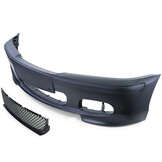 Voorbumper geschikt voor BMW 3 serie-E46 Sedan Touring 1998-2005 - zwart