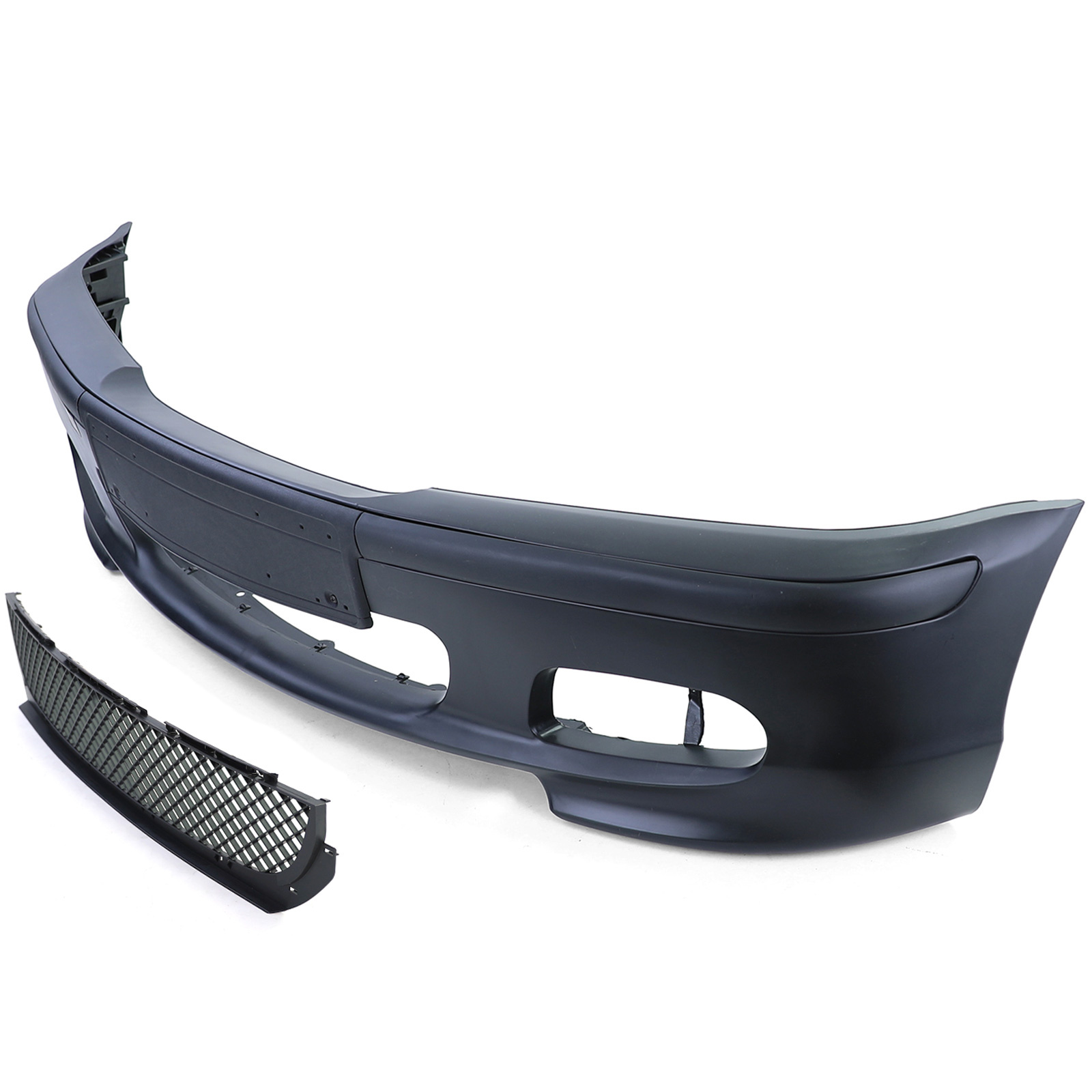 Voorbumper - voor BMW 3 serie-E46 Sedan Touring 1998-2005 - zwart