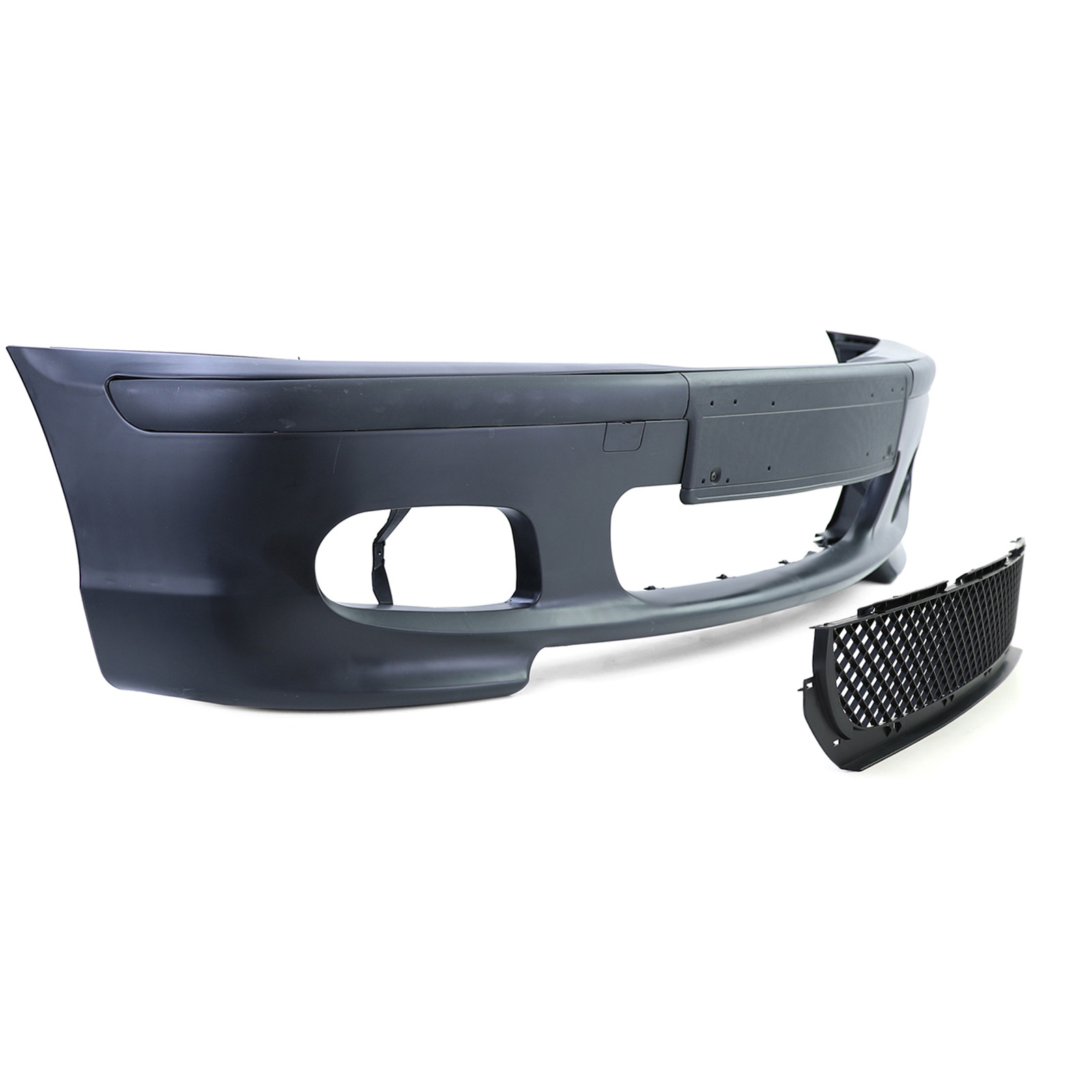 Voorbumper - voor BMW 3 serie-E46 Sedan Touring 1998-2005 - zwart