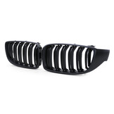 Autogrille - geschikt voor BMW 4 serie F32 F33 F36 F82 Coupe Cabrio Gran Coupe M4 2013-2021 - zwart