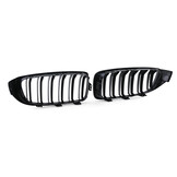 Autogrille - geschikt voor BMW 4 serie F32 F33 F36 F82 Coupe Cabrio Gran Coupe M4 2013-2021 - zwart