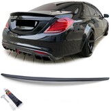 Spoiler - achterspoiler lip - geschikt voor Mercedes S W222 2013-2020
