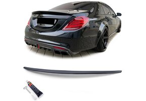 Spoiler - achterspoiler lip - geschikt voor Mercedes S W222 2013-2020