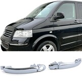 Deurgreep auto - geschikt voor VW Bus T5 2003-2009 - chroom - links rechts