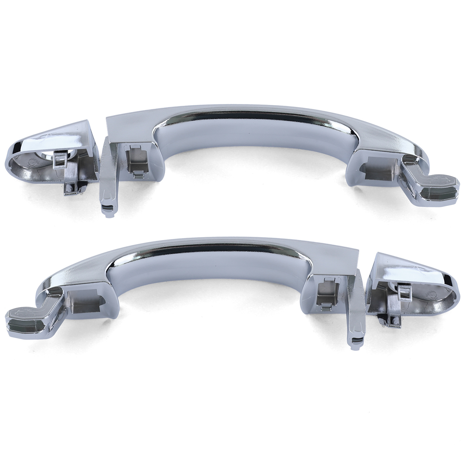 Deurgreep auto - voor VW Bus T5 2003-2009 - chroom - links rechts