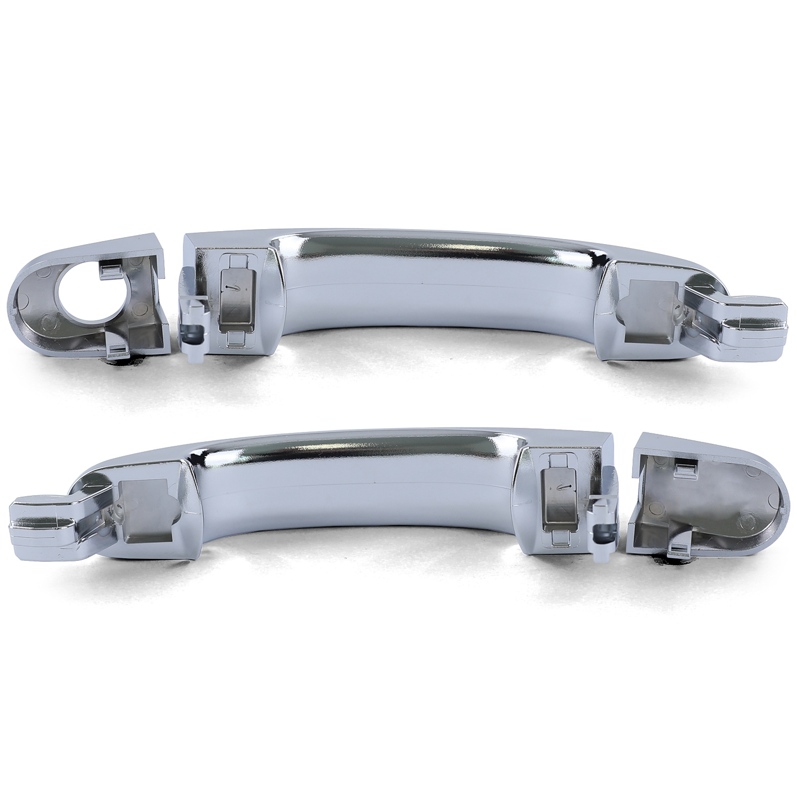 Deurgreep auto - geschikt voor VW Bus T5 2003-2009 - chroom - links rechts