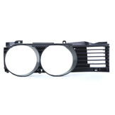 Koplamp sierlijst - met grille - geschikt voor BMW 7 serie E32 1988-1992 - zwart smoke - rechts