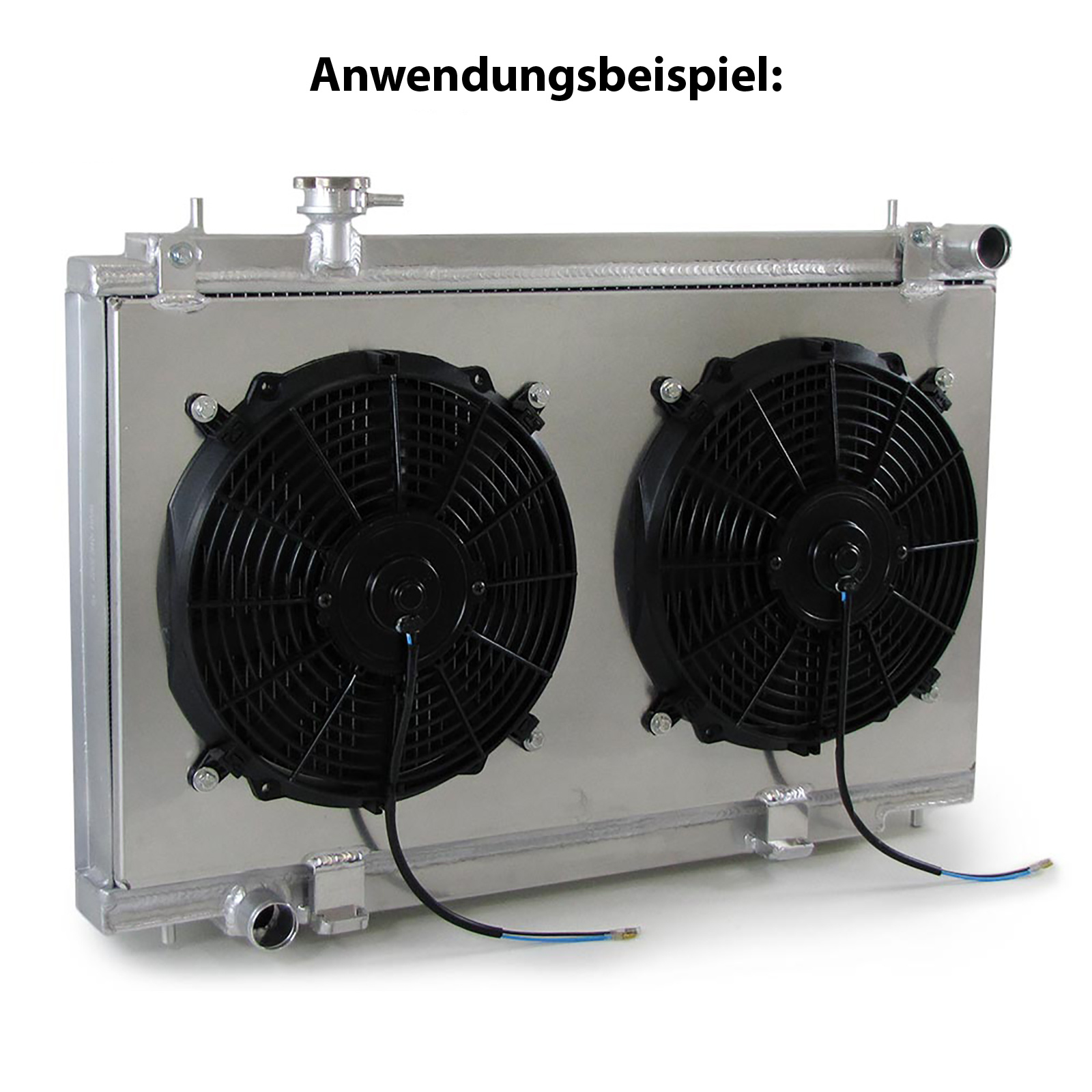 Ventilatorbeugel - voor Mazda MX5 type-NA 1990-1995 - 64x40,4x2 cm