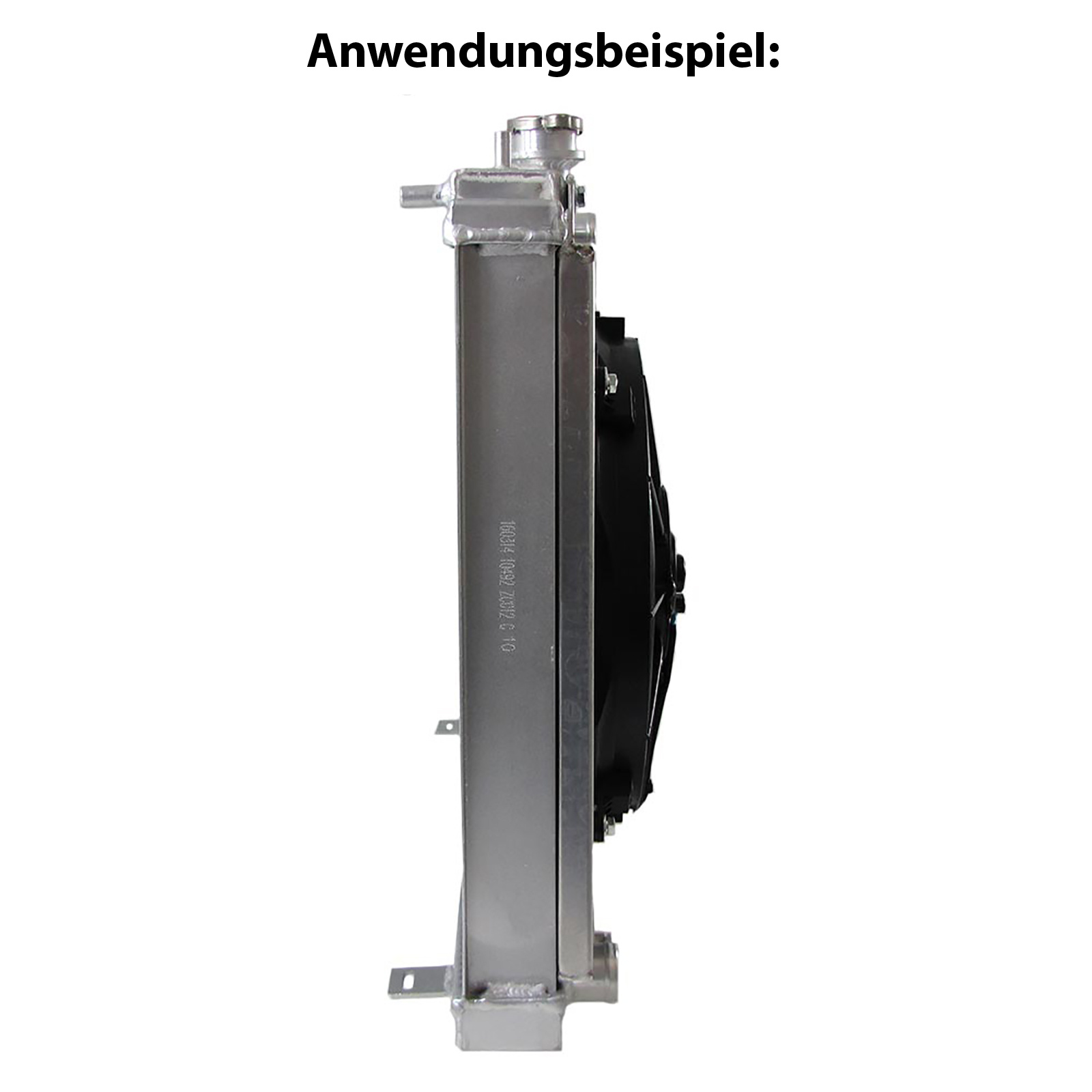 Ventilatorbeugel - voor Mazda MX5 type-NA 1990-1995 - 64x40,4x2 cm