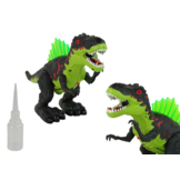 Dinosaurus speelgoed - 23x35 cm - groen zwart